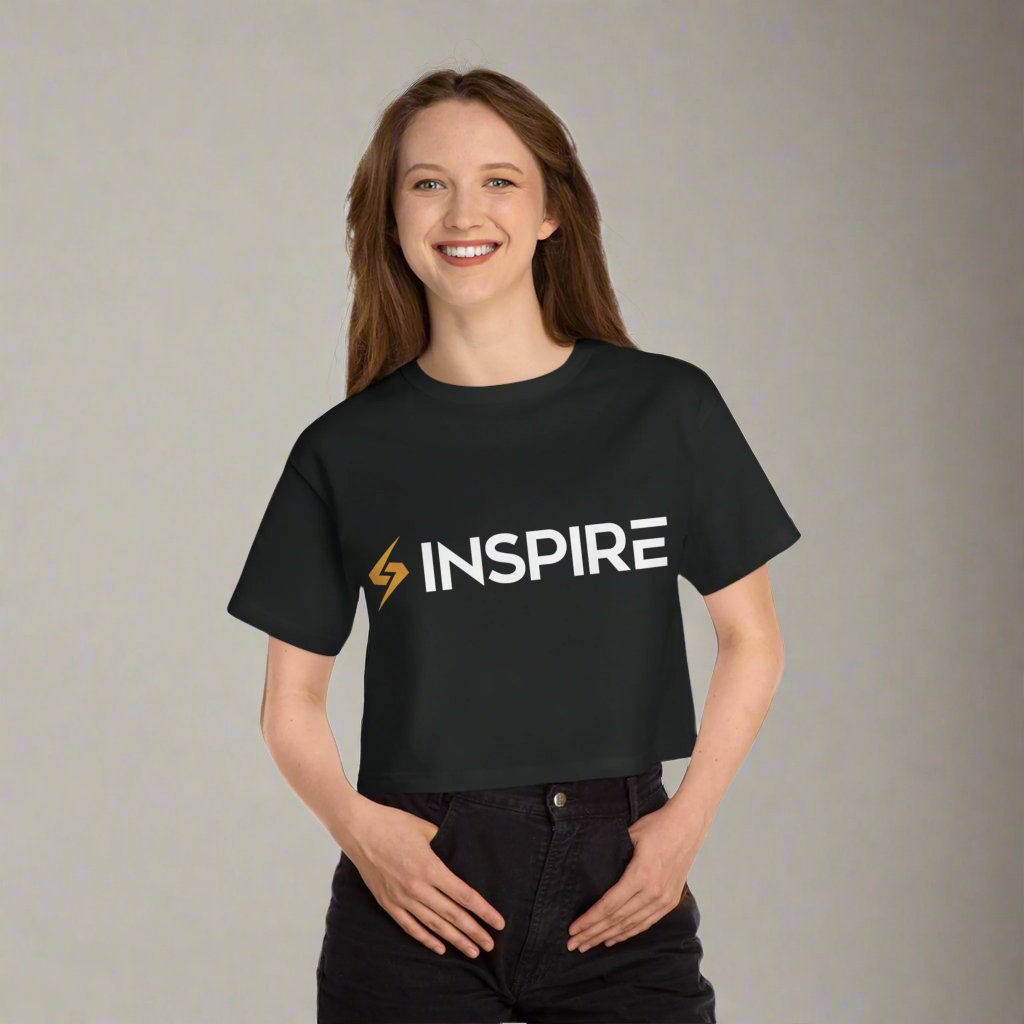 Inspire Pre-Workout Women's Heritage Cropped T-Shirt