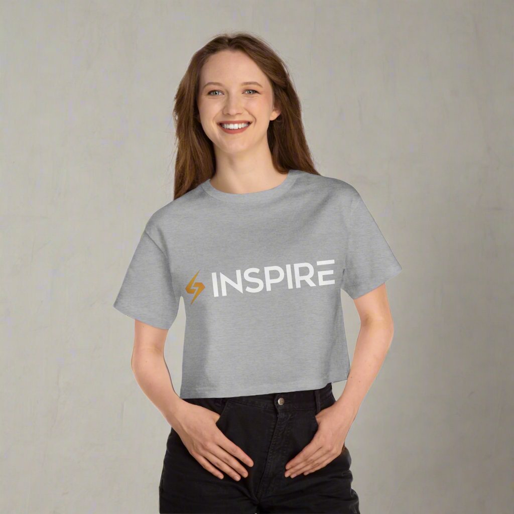 Inspire Pre-Workout Women's Heritage Cropped T-Shirt